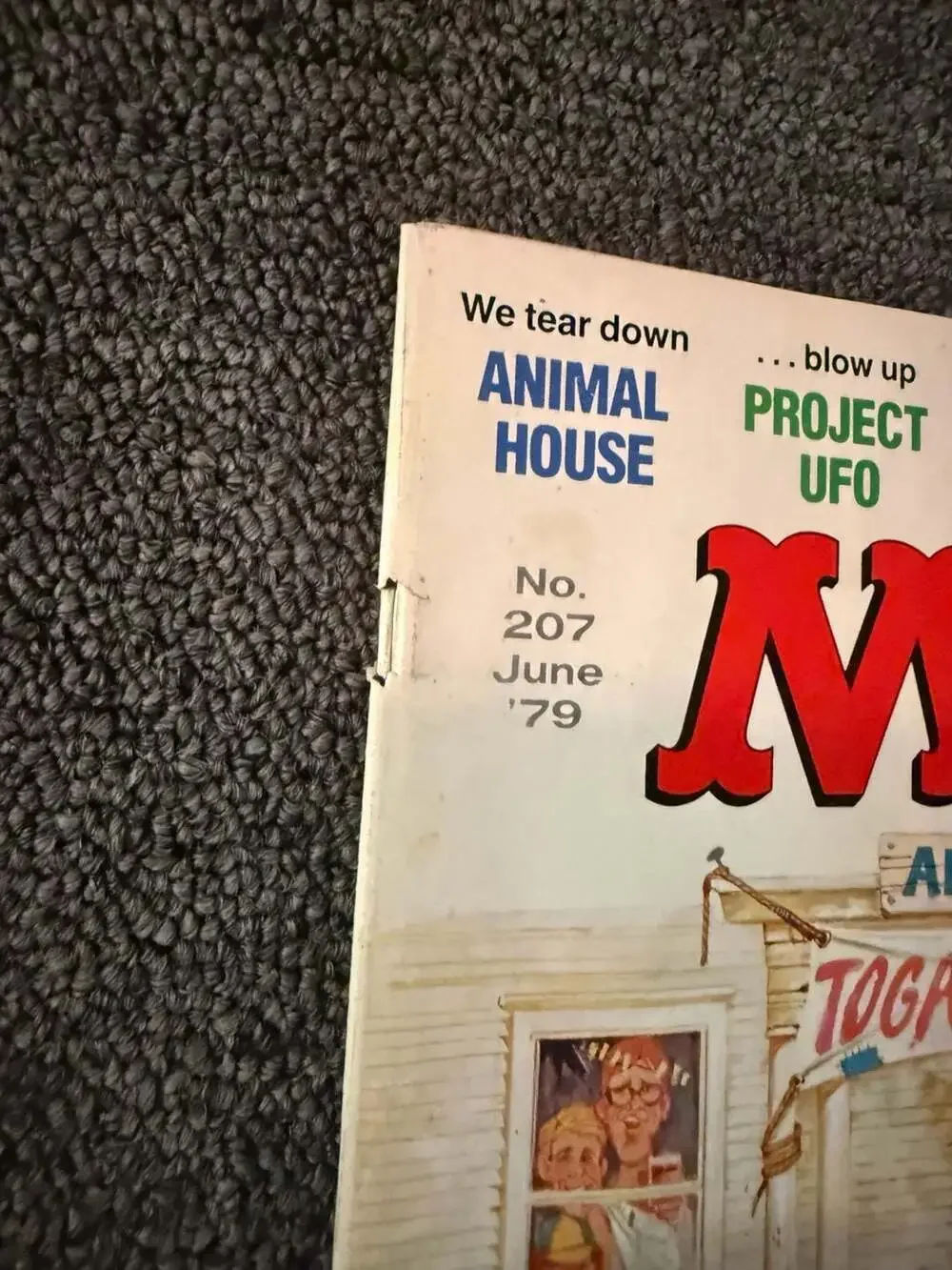 Vintage MAD Magazine No. 207 June 1979 Animal House